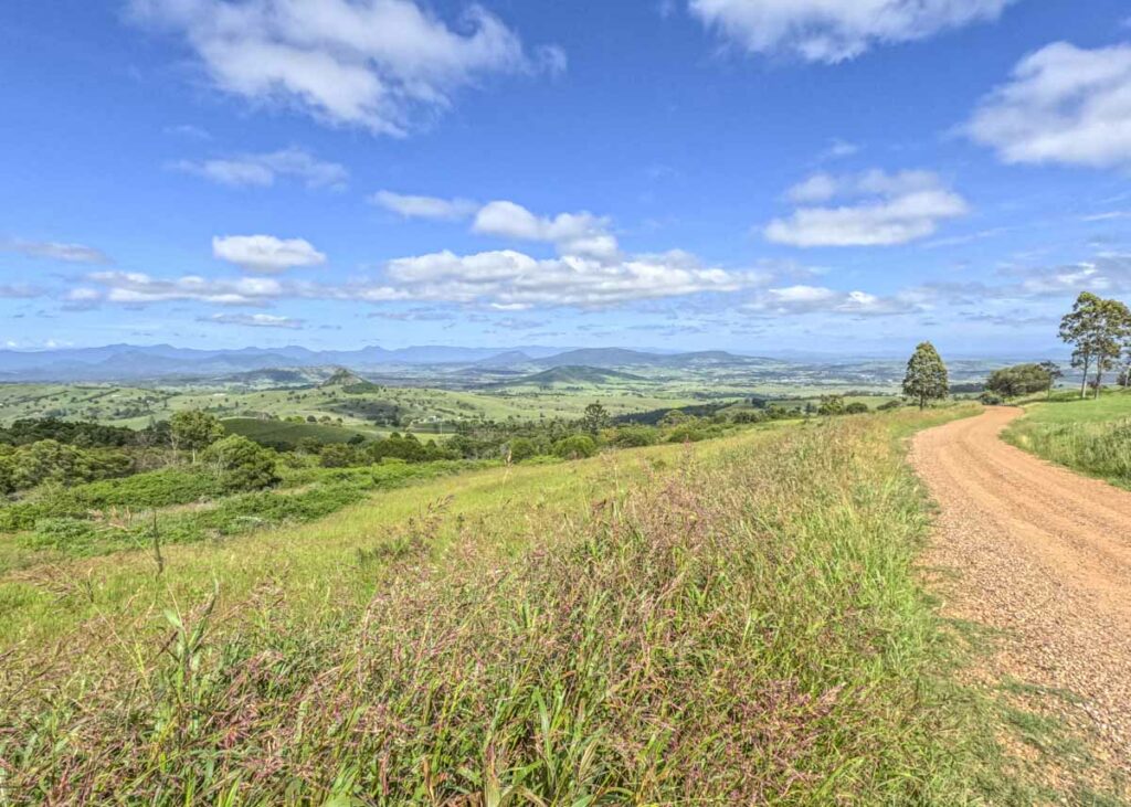 A panoramic view over Boonah Queensland