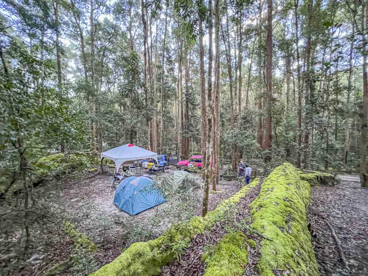 Best places to go camping on Fraser Island in Queensland australia