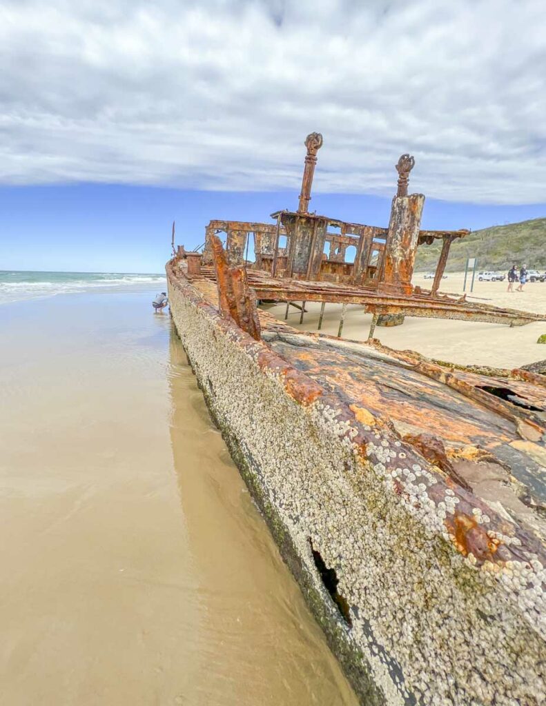 SS Maheno Shipwreck on Fraser Island